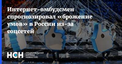 Интернет-омбудсмен спрогнозировал «брожение умов» в России из-за соцсетей