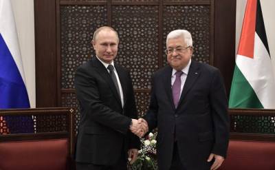 Аббас поблагодарил Путина за помощь в борьбе с пандемией в Палестине