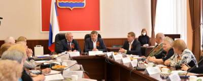 Глава Дзержинска провел встречу с представителями Совета ветеранов