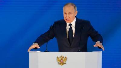 "Левада": послание Путина парламенту посмотрела четверть россиян