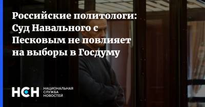 Российские политологи: Суд Навального с Песковым не повлияет на выборы в Госдуму