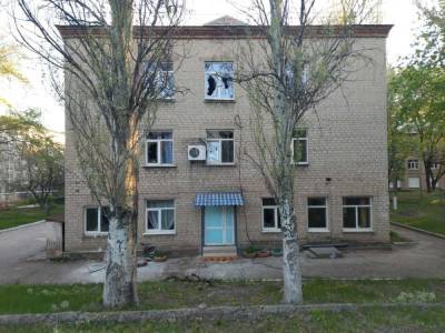 В Донецкой области под обстрел попала COVID-больница