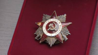 Орден Великой Отечественной войны 2 степени спустя десятилетия вернулся на родину