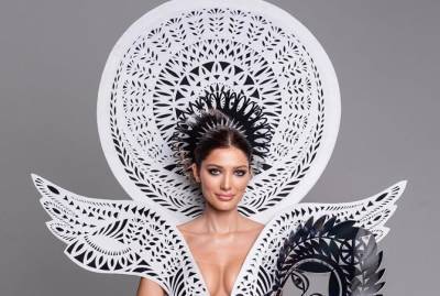 Словно резная бумага. Показали платье украинки для участи в конкурсе "Мисс Вселенная"-2020