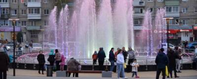 В Дзержинске запустили два городских фонтана