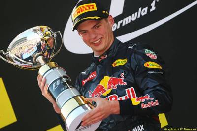 Ферстаппен вспоминает свою первую победу в Формуле 1