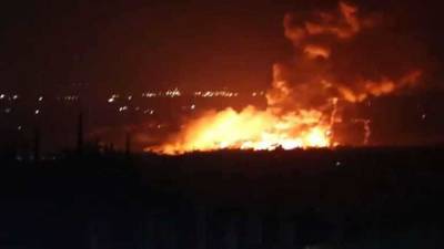 Самолеты ВВС Израиля атаковали цели в сирийских провинциях Хама и Латакия
