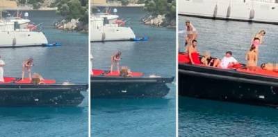 Француженка рассказала об угрозе тюрьмы за голые фото в Турции на яхте у Вероники Курган - видео - ТЕЛЕГРАФ