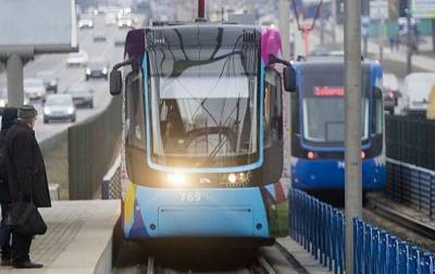 В Киеве намерены продолжить линию скоростного трамвая