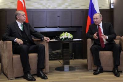 Путин и Эрдоган договорились о поставках «Спутника V» в Турцию