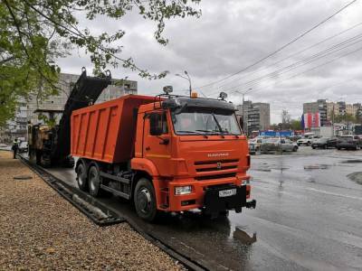 Ремонт дороги начался на улице Стрелковой в Сормове