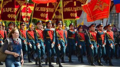 Очередная тренировка к Параду Победы состоялась в Петербурге
