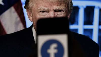 Трамп назвал позором решение «радикальных левых лунатиков» из Facebook