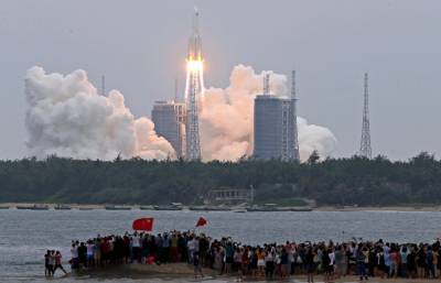 Китайская 30-метровая ступень ракеты бесконтрольно кружится вокруг Земли, под угрозой несколько мегаполисов