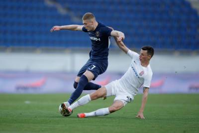 Днепр-1 — Заря 0:1 видео гола и обзор матча чемпионата Украины
