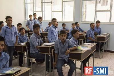 В Сирии восстановили около тысячи школ при поддержке России
