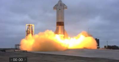 SpaceX провела успешные испытания прототипа марсианского корабля Starship