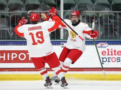 Россия вышла в финал юниорского ЧМ по хоккею и сразится за золото с Канадой