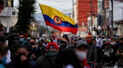 В Колумбии продолжаются антиправительственные протесты, есть жертвы