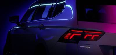 Volkswagen назначил дебют обновленного кроссовера Tiguan Allspace 2022 года на 12 мая