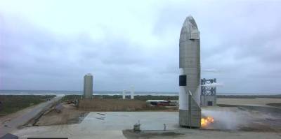 Прототип многоразового корабля Starship SpaceX совершил успешную вертикальную посадку, видео - ТЕЛЕГРАФ