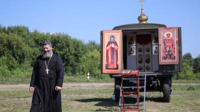 Первый мобильный храм за Уралом появился в Алтайском крае