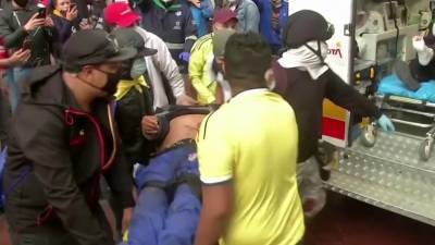 За неделю протестов в Колумбии десятки погибли, более тысячи ранены и почти сто человек пропали без вести