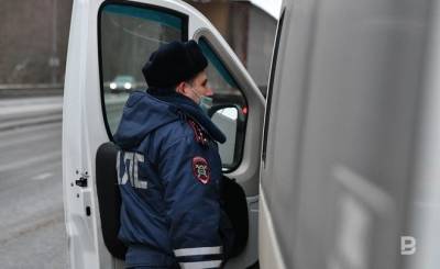 ГИБДД Казани опубликовали видео, как инспекторы установили пьяного водителя