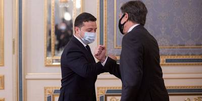 Зеленский обсудил с Блинкеном заключение между Украиной и США двухстороннего договора сотрудничества - ТЕЛЕГРАФ