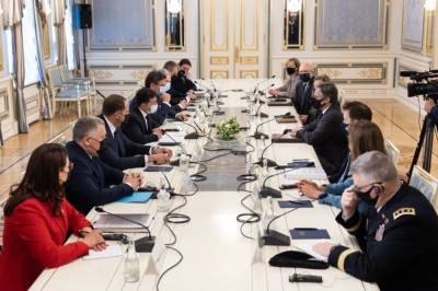 Итоги встречи президента Украины Владимира Зеленского с госсекретарем США Энтони Блинкеном