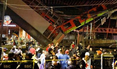 Мексика объявила трехдневный траур по погибшим при крушении метро