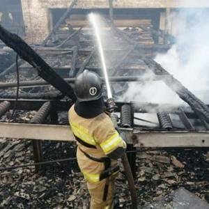 В Черниговской области произошел пожар в деревообрабатывающем цеху. Фото