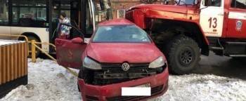 Убитый в ДТП водитель «Гольфа» может стать виновником аварии с пожарным «Уралом»