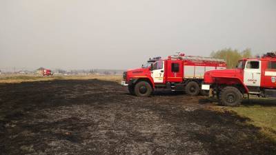 Омскую область накрыл смог из-за лесных пожаров