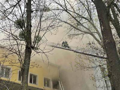 В Виннице загорелся офисный центр: есть погибший