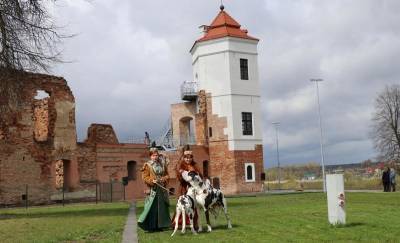 Белая Панна, Черный монах и старинные ремесла. Возрожденную Северную башню открыли в Гольшанском замке