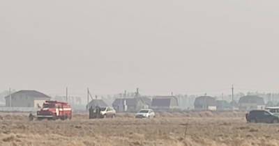 Стала известна предварительная причина пожара в омской деревне Каракуль