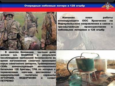 Потери ВСУ под Мариуполем: у боевиков взорвался самогонный аппарат