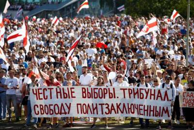 Свинья от белорусской оппозиции