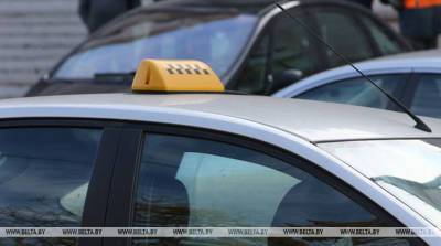 Нетрезвого водителя такси задержали сотрудники ГАИ