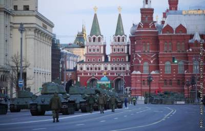 Генеральная репетиция военного парада пройдет на Красной площади 7 мая