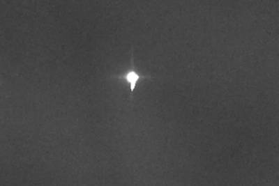 Астрономы запечатлели падающую китайскую ракету в 700 км от Земли