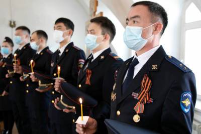 В Улан-Удэ помолились за павших в годы ВОВ сотрудников органов внутренних дел