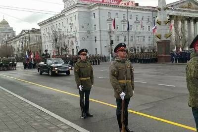 Генеральная репетиция парада Победы прошла в Чите