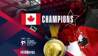 Канада забросила пять шайб в ворота России и взяла золото на юниорском ЧМ по хоккею