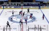 Хоккеисты НХЛ на первой секунде матча устроили массовую драку