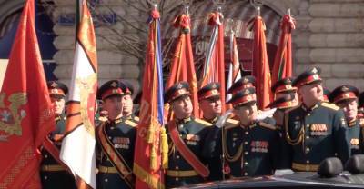 В Москве проходит генеральная репетиция Парада Победы на Красной площади