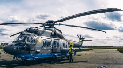 Нацгвардия получила третий французский вертолет Airbus