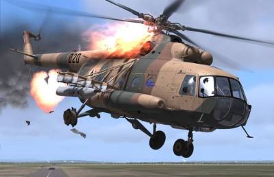 На Украине заявили о намерениях сбить российский вертолёт Ми-8