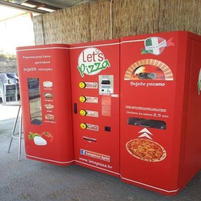 В Риме установили пицца-автомат